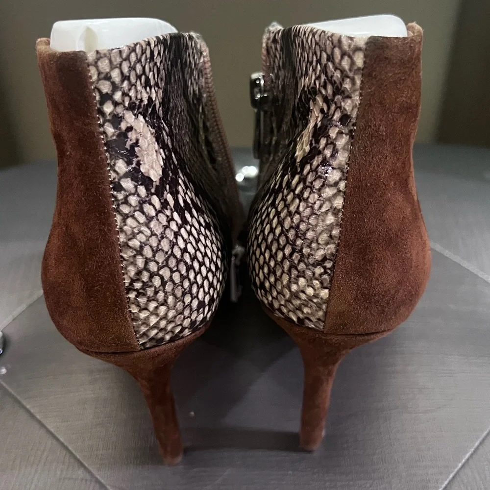 Jessica Simpson python booties size 7 - Picture 4 of 7